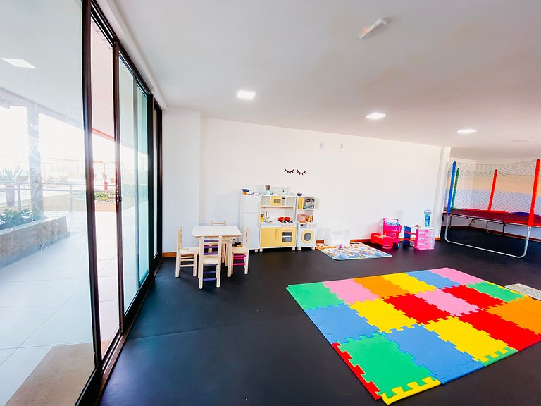 V307-Beira Mar, Varanda Gourmet, Piscina, Academia