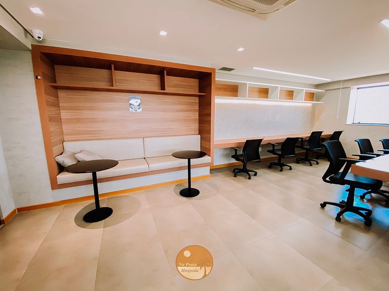 M808 - 1/4 com Linda Vista Mar - Até 6x S/ Juros