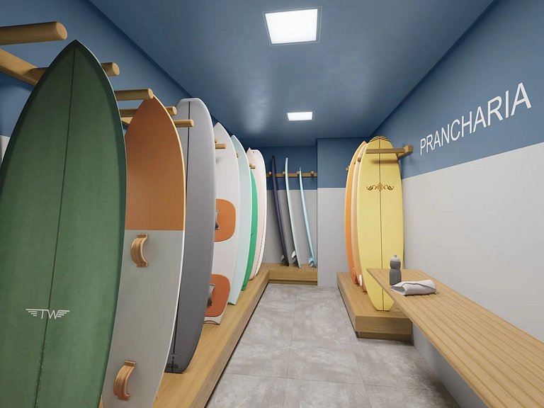 M808 - 1/4 com Linda Vista Mar - Até 6x S/ Juros