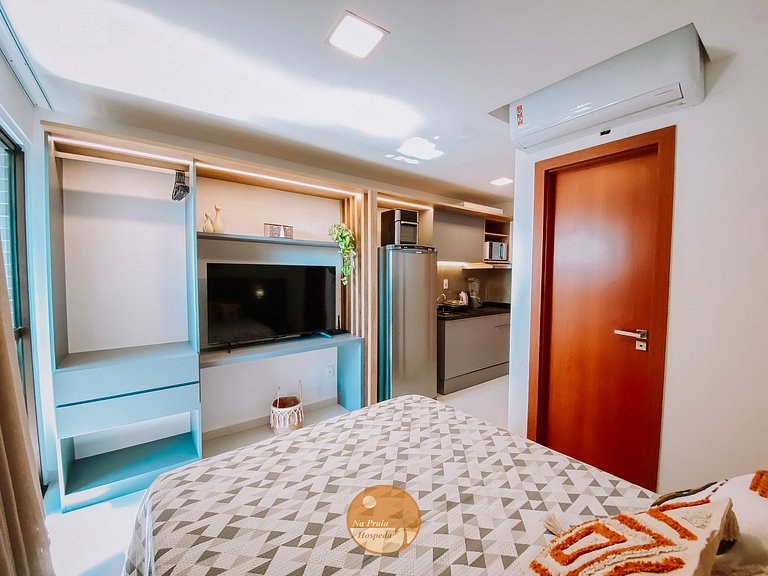 M1104 - Studio Vista Mar - Parcele em 6x S/ Juros