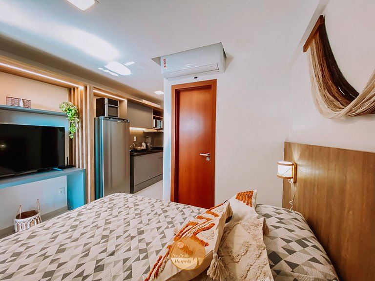 M1104 - Studio Vista Mar - Parcele em 6x S/ Juros