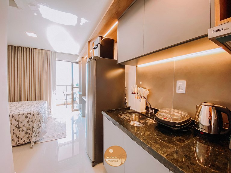 M1104 - Studio Vista Mar - Parcele em 6x S/ Juros