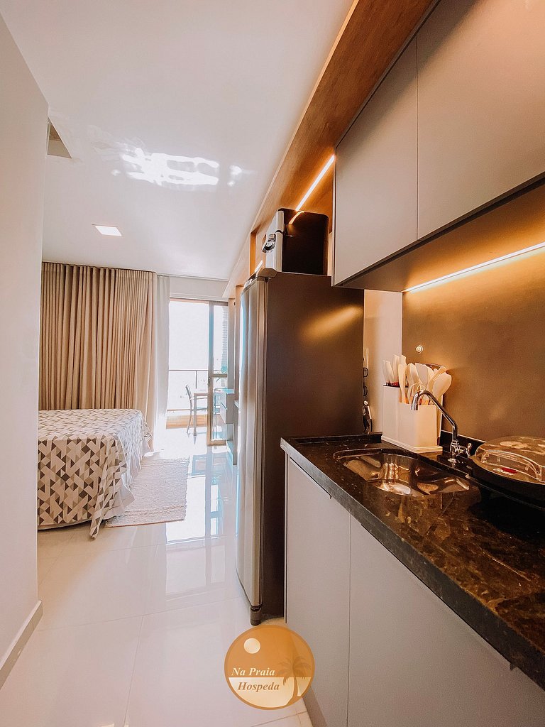 M1104 - Studio Vista Mar - Parcele em 6x S/ Juros