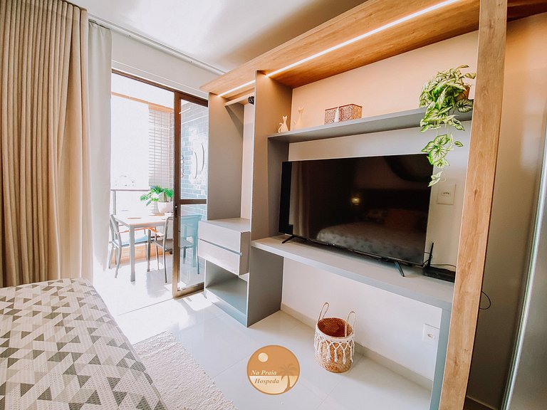 M1104 - Studio Vista Mar - Parcele em 6x S/ Juros