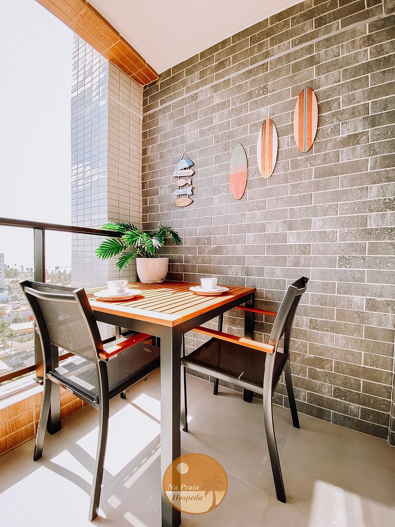 M1104 - Studio Vista Mar - Parcele em 6x S/ Juros