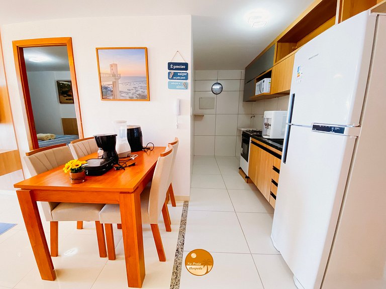 PH605A- Vista Mar, Ar Condic. no quarto e sala