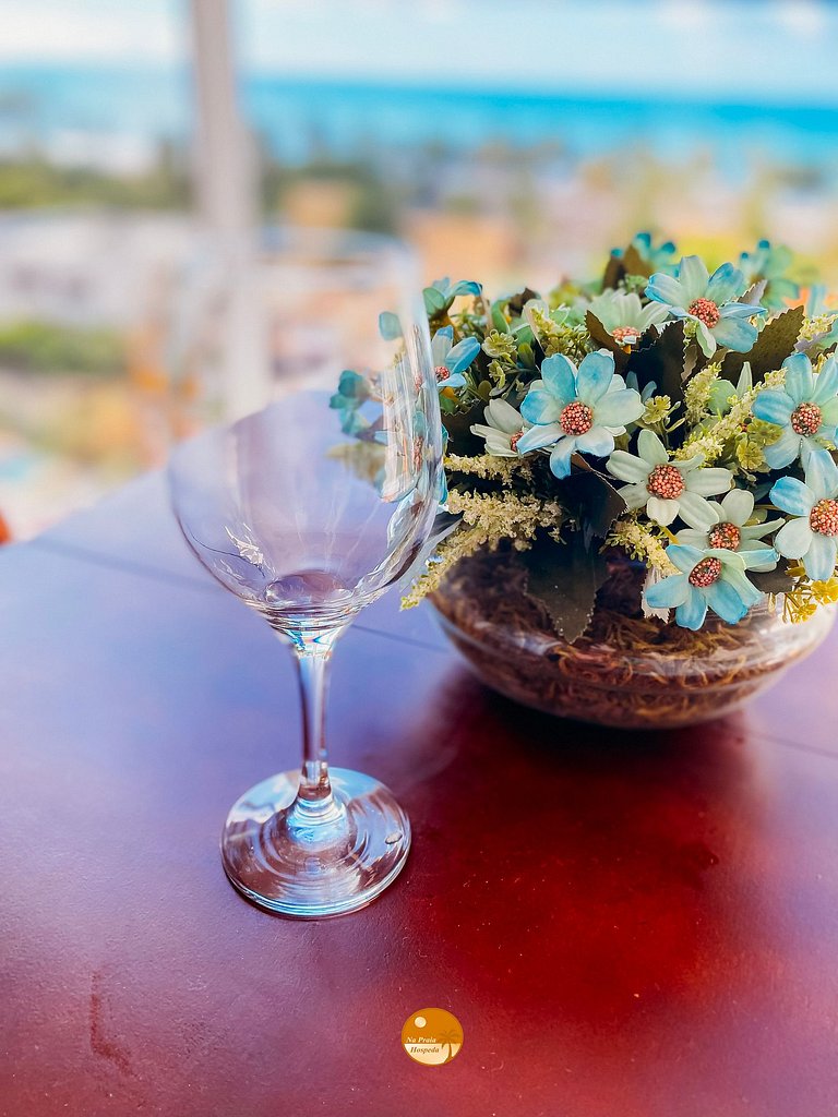 PH605A- Vista Mar, Ar Condic. no quarto e sala