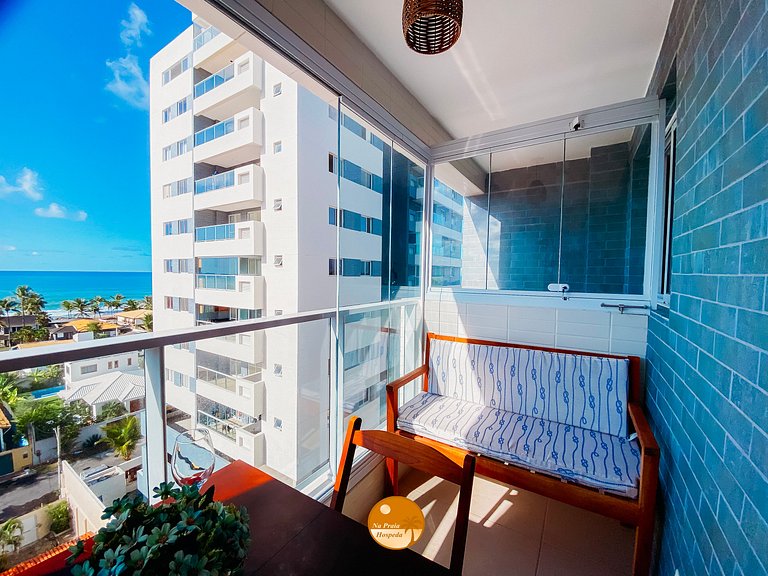 PH605A- Vista Mar, Ar Condic. no quarto e sala