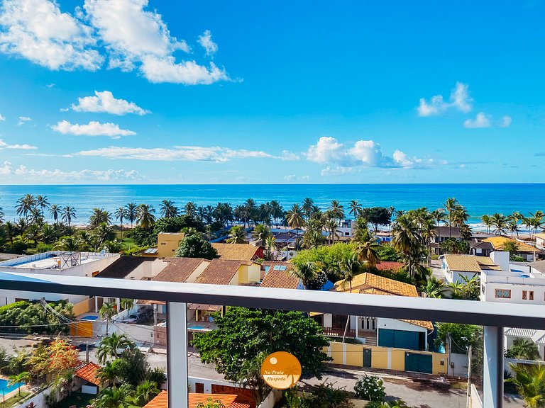 PH605A- Vista Mar, Ar Condic. no quarto e sala