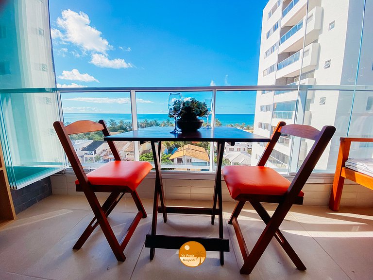 PH605A- Vista Mar, Ar Condic. no quarto e sala