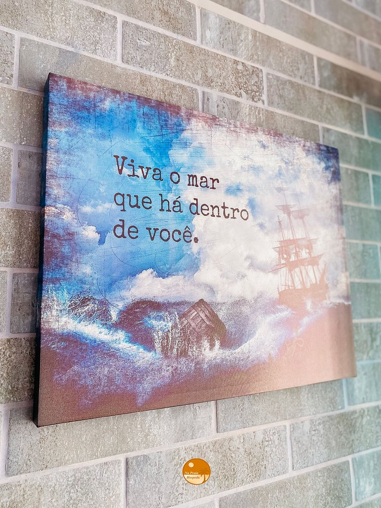 PH605A- Vista Mar, Ar Condic. no quarto e sala