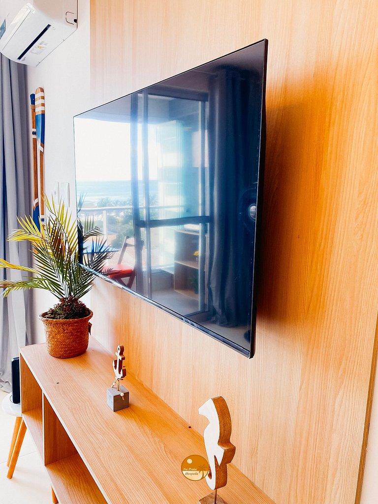 PH605A- Vista Mar, Ar Condic. no quarto e sala