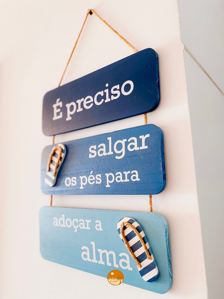 PH605A- Vista Mar, Ar Condic. no quarto e sala