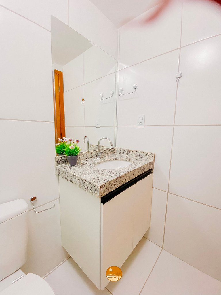 PH605A- Vista Mar, Ar Condic. no quarto e sala