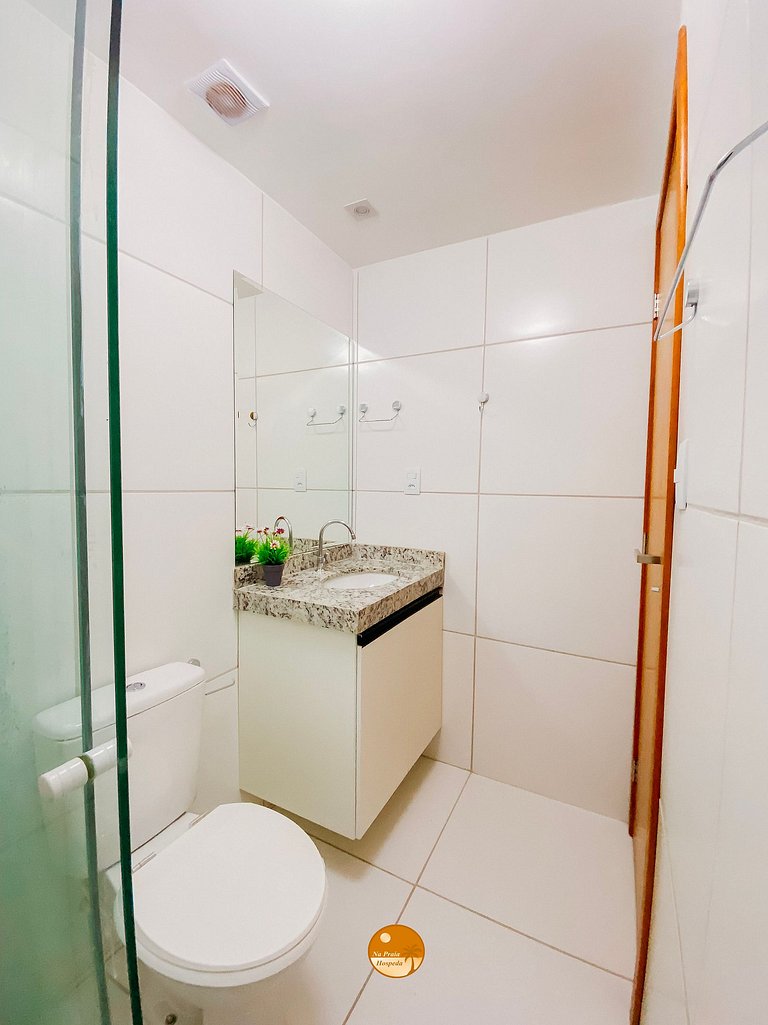 PH605A- Vista Mar, Ar Condic. no quarto e sala