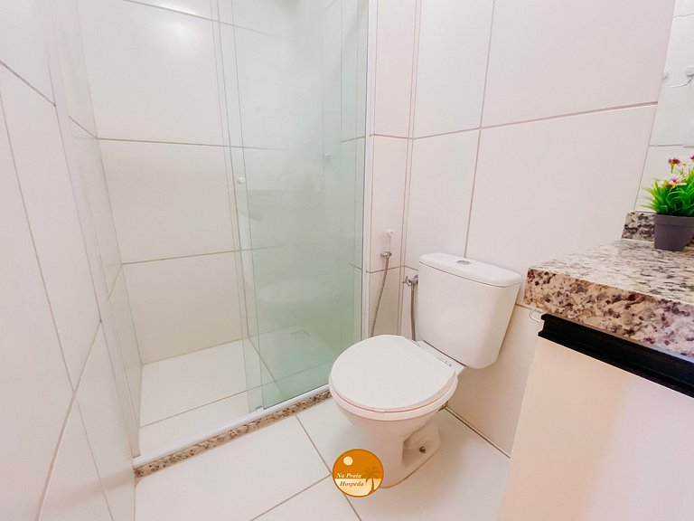 PH605A- Vista Mar, Ar Condic. no quarto e sala