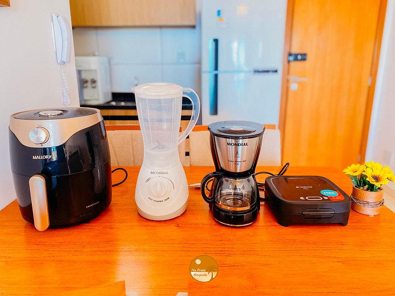 PH605A- Vista Mar, Ar Condic. no quarto e sala