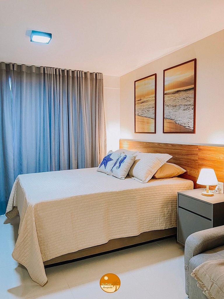 M1113 - Studio Vista Mar - Parcele em 6x S/ Juros