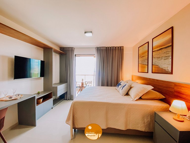 M1113 - Studio Vista Mar - Parcele em 6x S/ Juros