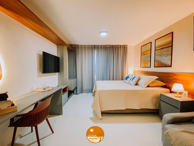 M1113 - Studio Vista Mar - Parcele em 6x S/ Juros