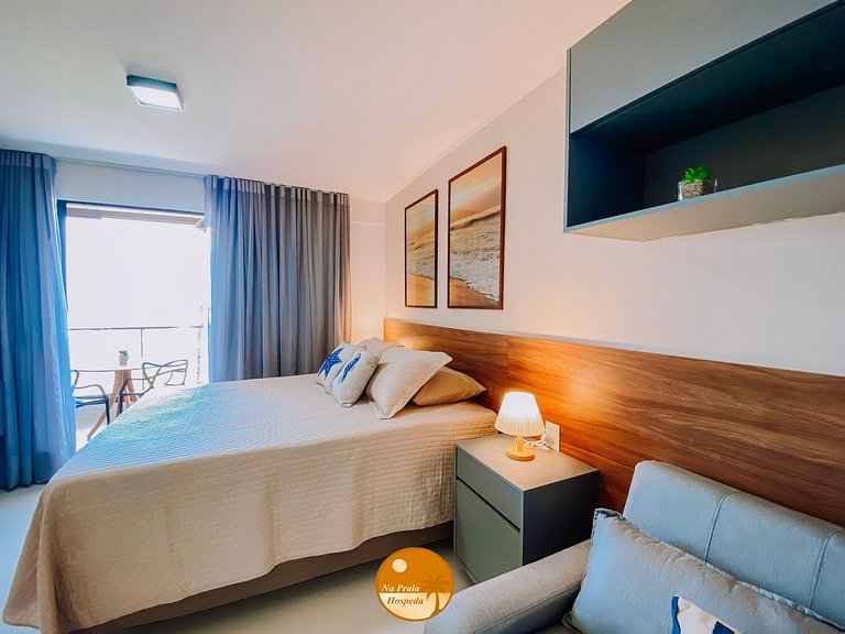 M1113 - Studio Vista Mar - Parcele em 6x S/ Juros