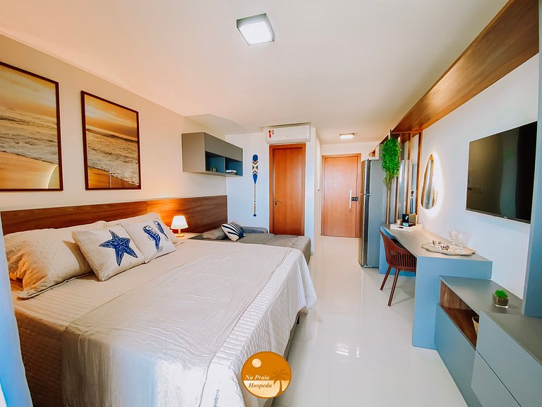 M1113 - Studio Vista Mar - Parcele em 6x S/ Juros