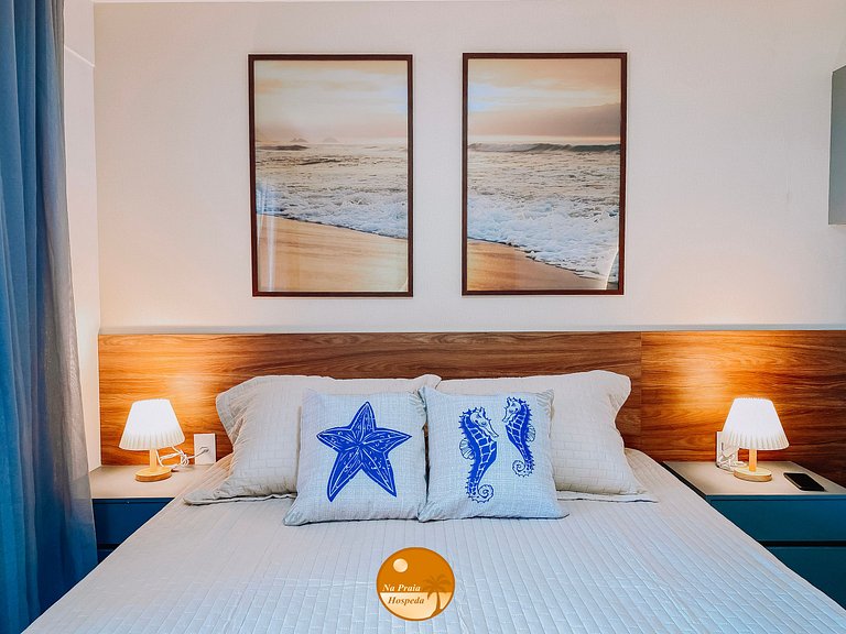 M1113 - Studio Vista Mar - Parcele em 6x S/ Juros