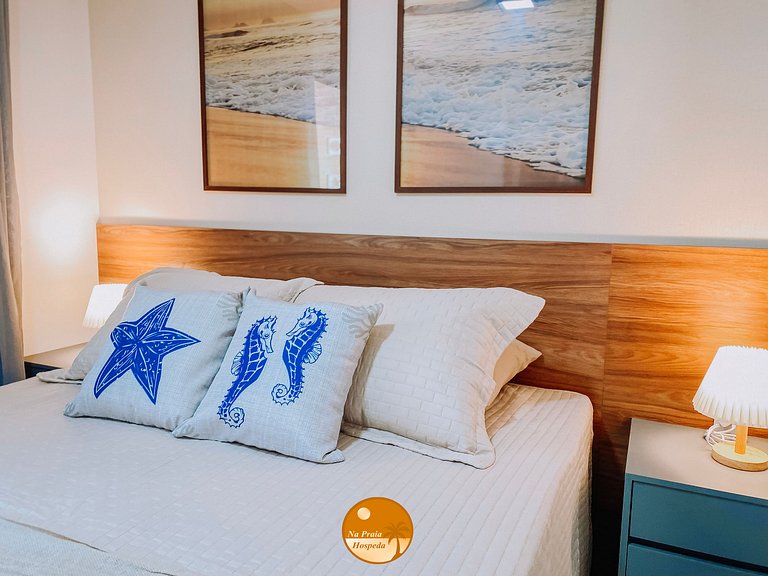 M1113 - Studio Vista Mar - Parcele em 6x S/ Juros