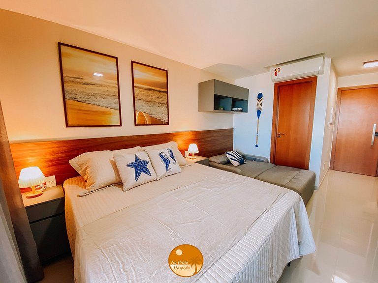 M1113 - Studio Vista Mar - Parcele em 6x S/ Juros