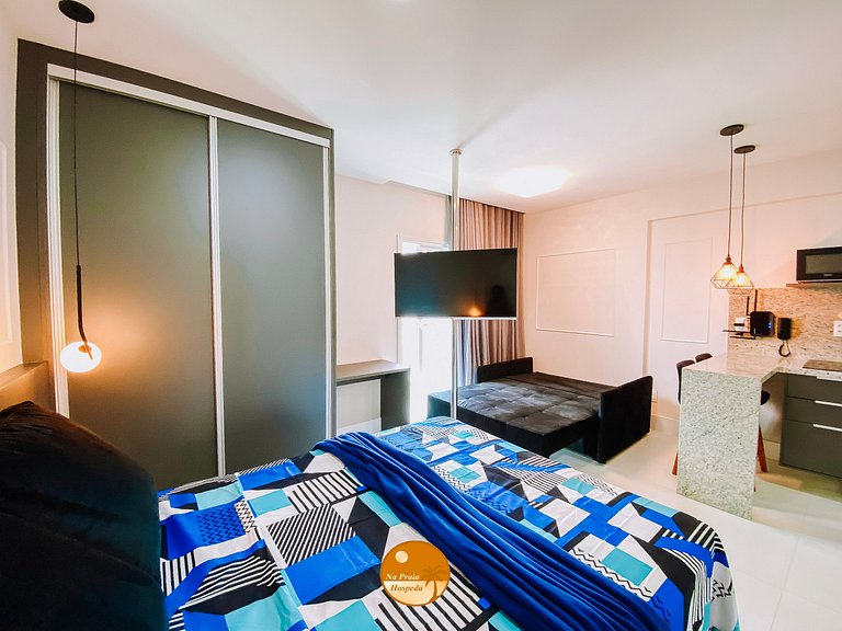 PSP901 - Studio Vista Mar, Piscina - 6x S/ Juros