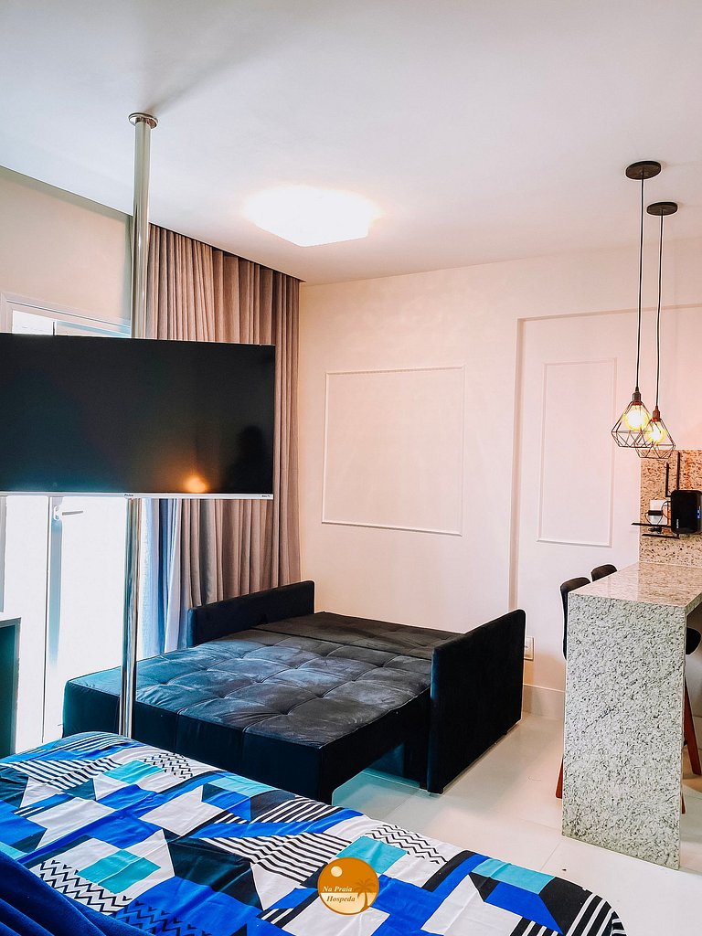 PSP902 - Studio Vista Mar, Piscina - 6x S/ Juros