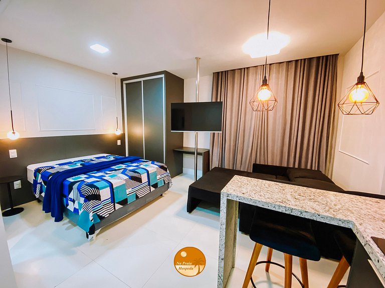 PSP902 - Studio Vista Mar, Piscina - 6x S/ Juros