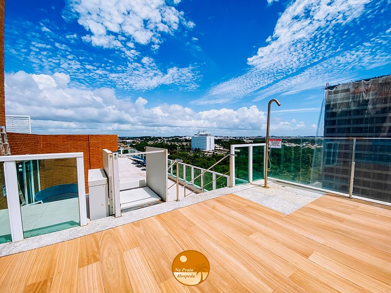 PSP902 - Studio Vista Mar, Piscina - 6x S/ Juros