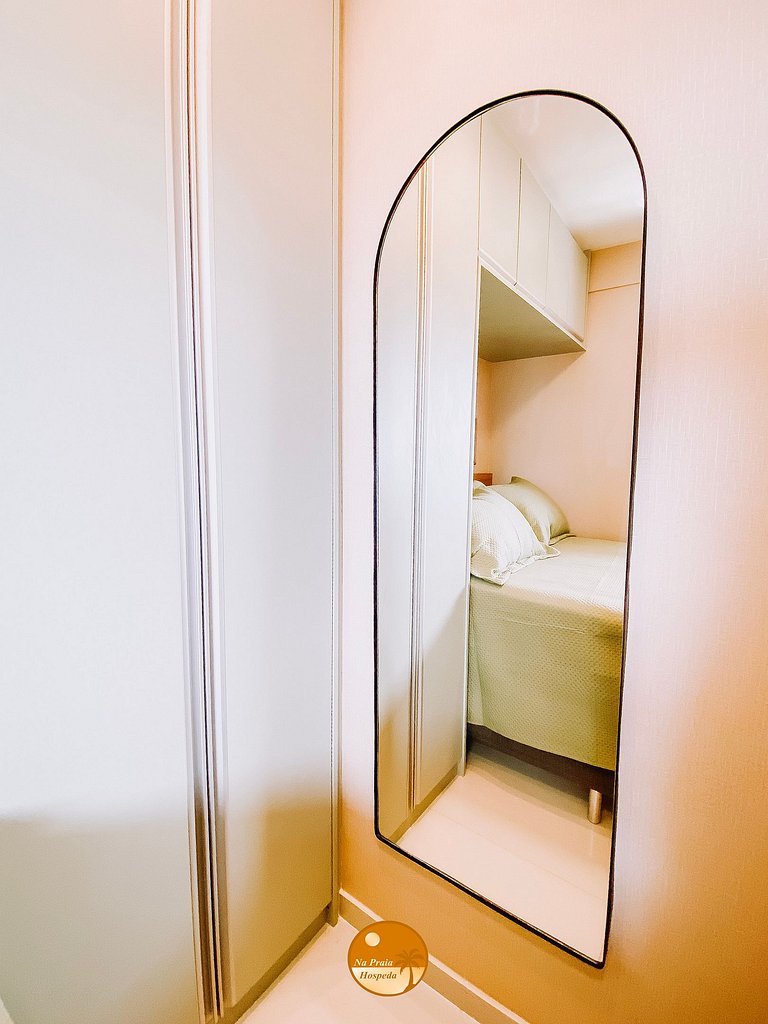 M808 - 1/4 com Linda Vista Mar - Até 6x S/ Juros