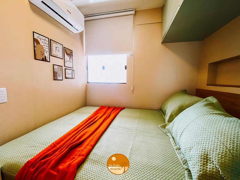 M808 - 1/4 com Linda Vista Mar - Até 6x S/ Juros