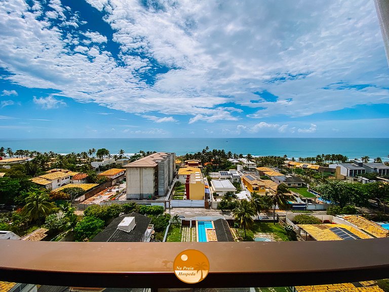 M808 - 1/4 com Linda Vista Mar - Até 6x S/ Juros