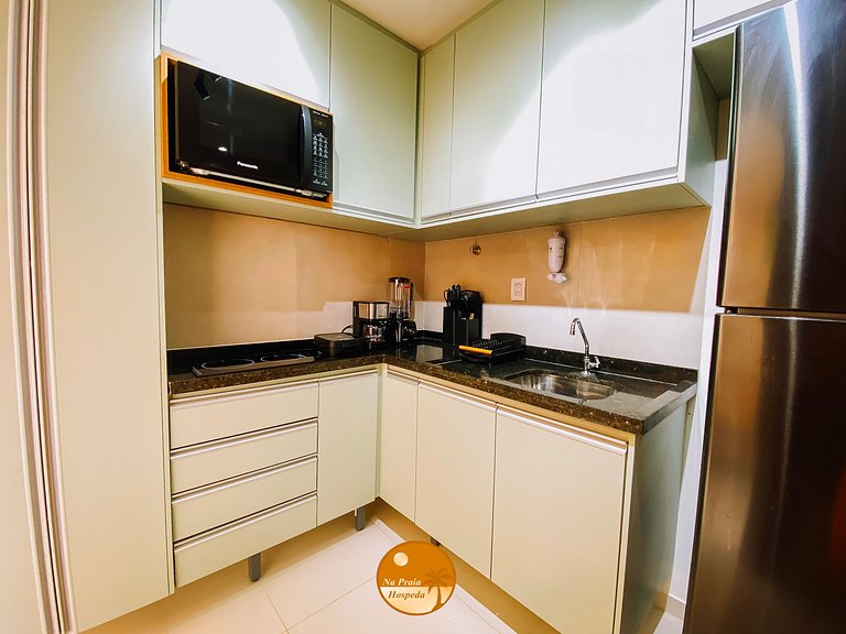 M808 - 1/4 com Linda Vista Mar - Até 6x S/ Juros