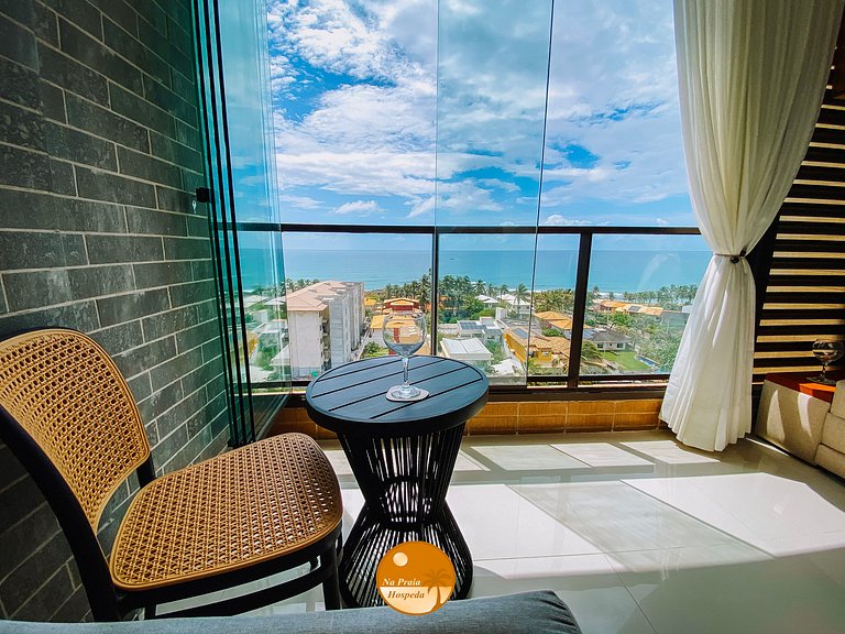 M808 - 1/4 com Linda Vista Mar - Até 6x S/ Juros