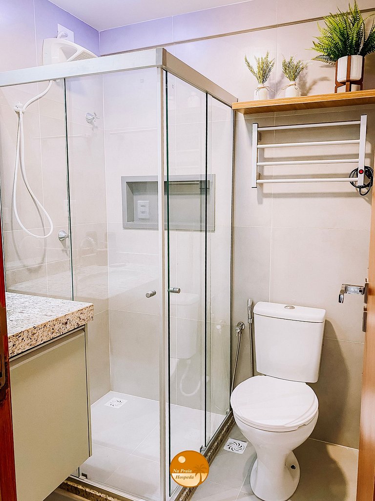 M808 - 1/4 com Linda Vista Mar - Até 6x S/ Juros