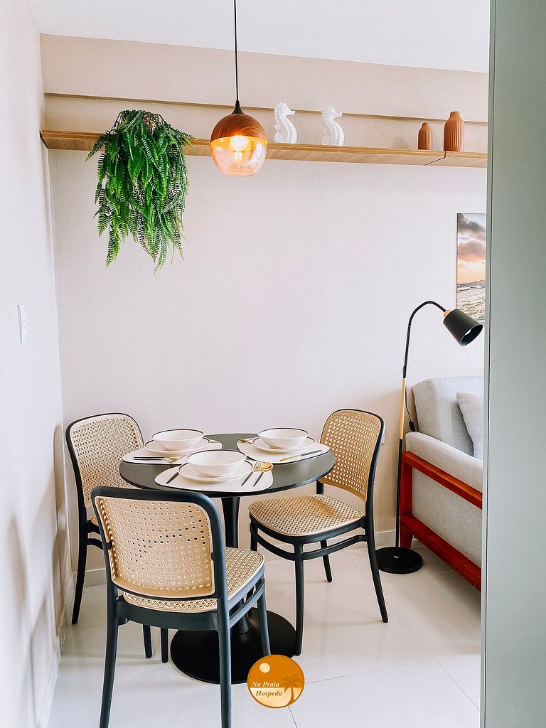 M808 - 1/4 com Linda Vista Mar - Até 6x S/ Juros