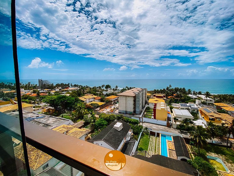 M808 - 1/4 com Linda Vista Mar - Até 6x S/ Juros