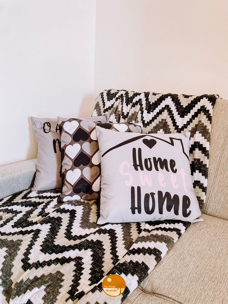 M803 - Encantador Studio Vista Mar - 6x S/ Juros