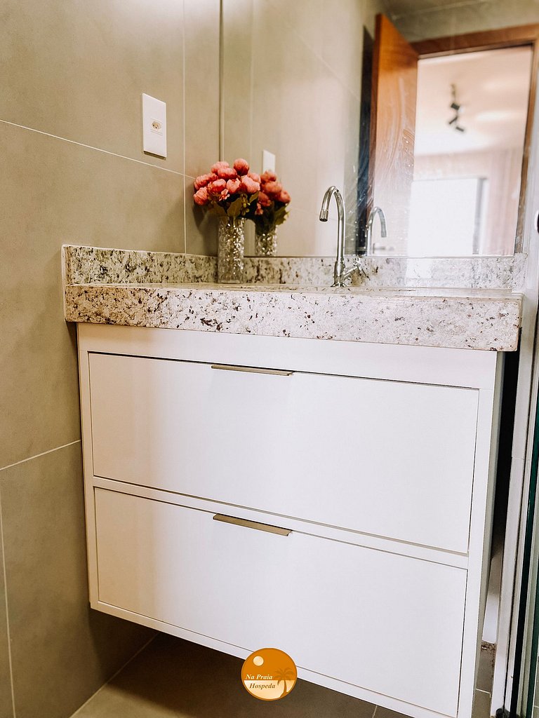 M803 - Encantador Studio Vista Mar - 6x S/ Juros