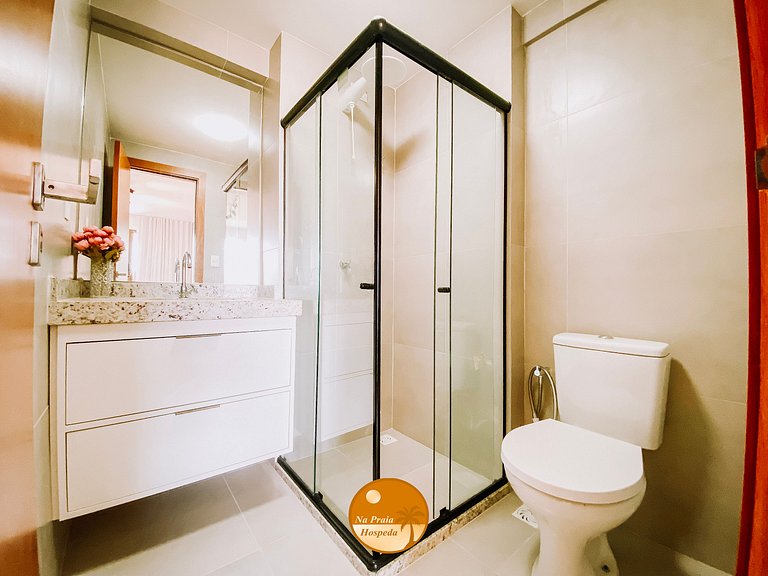 M803 - Encantador Studio Vista Mar - 6x S/ Juros