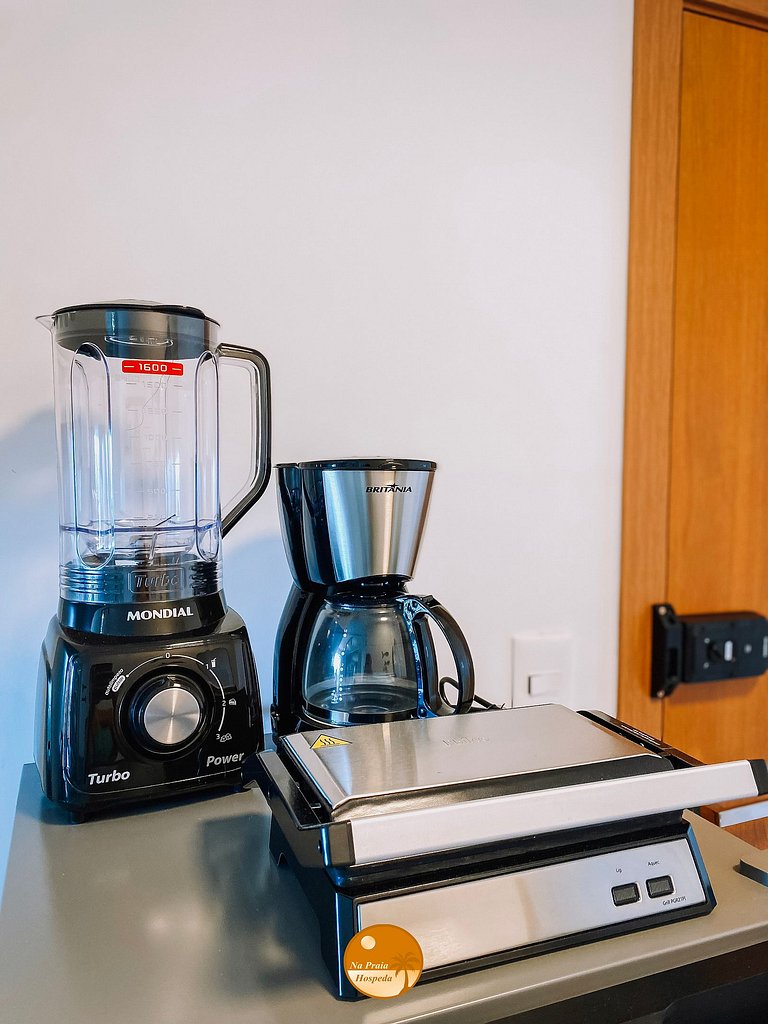 M803 - Encantador Studio Vista Mar - 6x S/ Juros