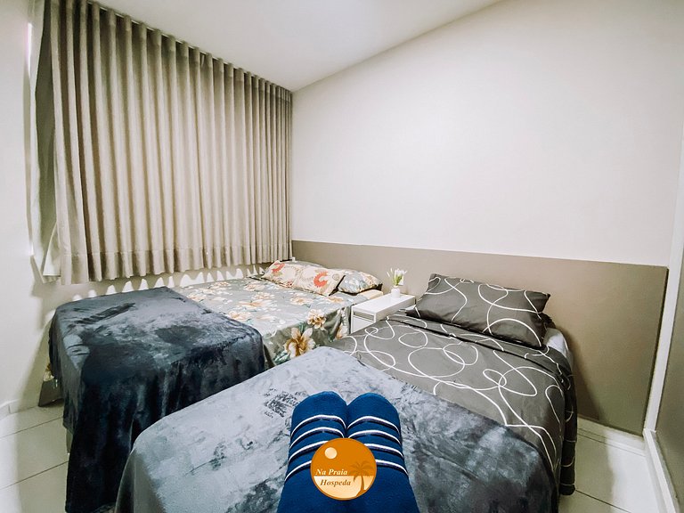 SA101 - 50m da PRAIA, Piscina, Parcele em 6X S/ Juros