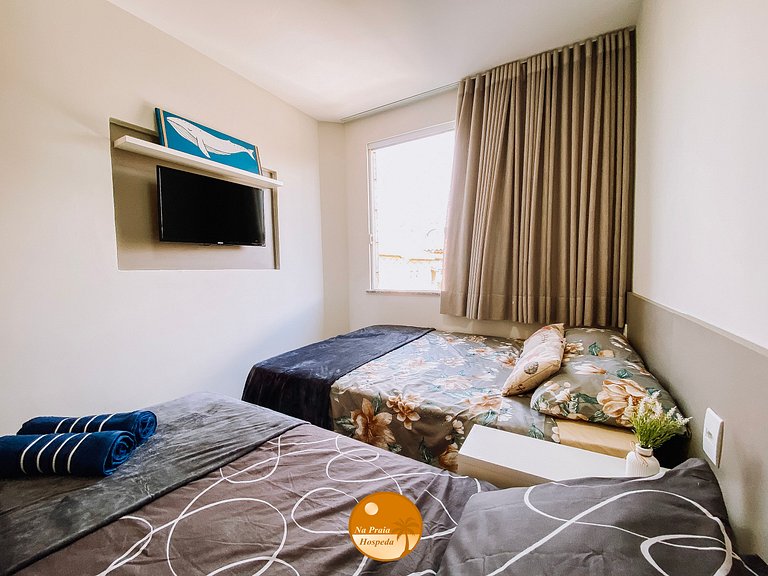 SA101 - 50m da PRAIA, Piscina, Parcele em 6X S/ Juros