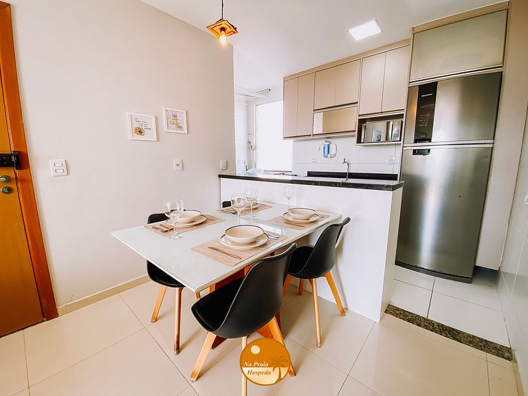 SA101 - 50m da PRAIA, Piscina, Parcele em 6X S/ Juros