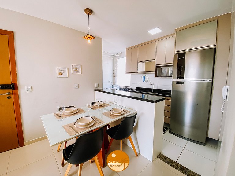 SA101 - 50m da PRAIA, Piscina, Parcele em 6X S/ Juros