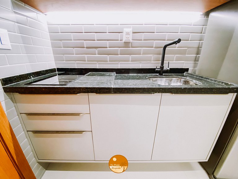 M1405- Moderno Studio Vista Mar c/ Alexa -Parc. 6x